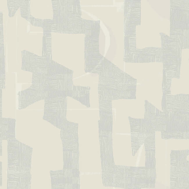 modern-tribal-neutral-grey-wallpaper-york-wallcoverings-ag2105 - York Wallcoverings Wallpaper