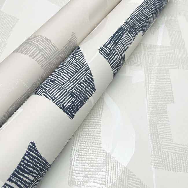 Modern Tribal Neutral & Grey Wallpaper - York Wallcoverings - AG2105 - York Wallcoverings Wallpaper