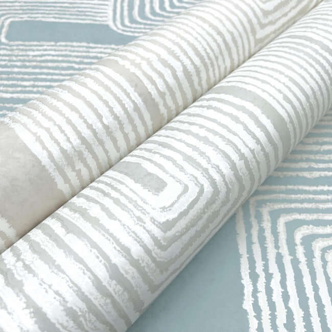 zulu-thread-neutral-pearl-wallpaper-york-wallcoverings-ag2036 - York Wallpaper Wallpaper