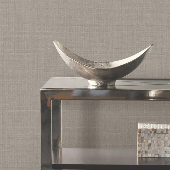 sofia-weave-wallpaper-mushroom-york-wallcoverings-si15867 - York Wallcoverings Wallpaper