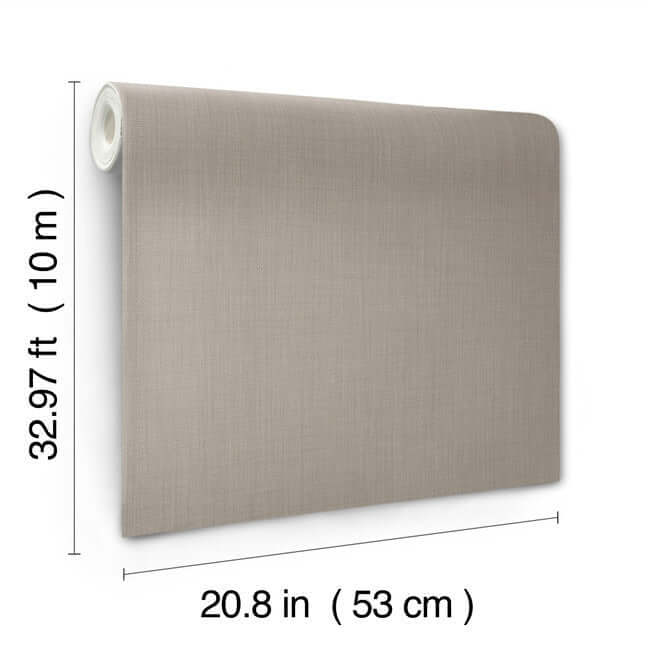 sofia-weave-wallpaper-mushroom-york-wallcoverings-si15867 - York Wallcoverings Wallpaper