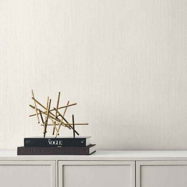 Paloma Texture Light Grey Wallpaper - York Wallcoverings - SI25390 - York Wallcoverings Wallpaper