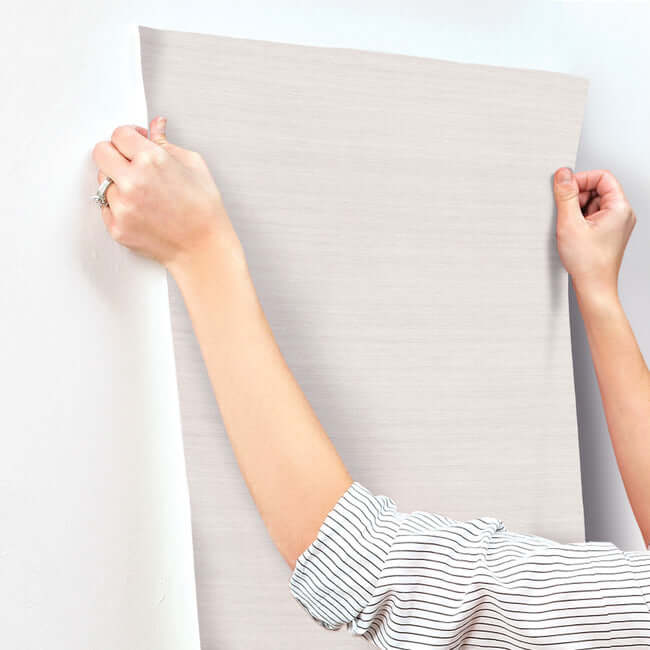 milano-silk-wallpaper-grey-york-wallcoverings-si6849 - York Wallcoverings Wallpaper