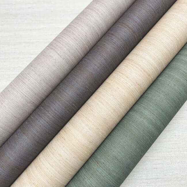 Milano Silk Dusty Lavender Wallpaper - York Wallcoverings - SI6844 - York Wallcoverings Wallpaper