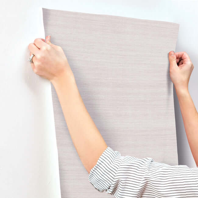milano-silk-wallpaper-lavender-york-wallcoverings-si6844 - York Wallcoverings Wallpaper