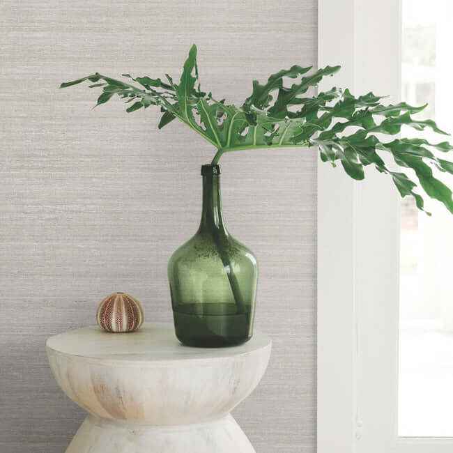 Milano Silk Opal Wallpaper - York Wallcoverings - SI6860 - York Wallcoverings Wallpaper