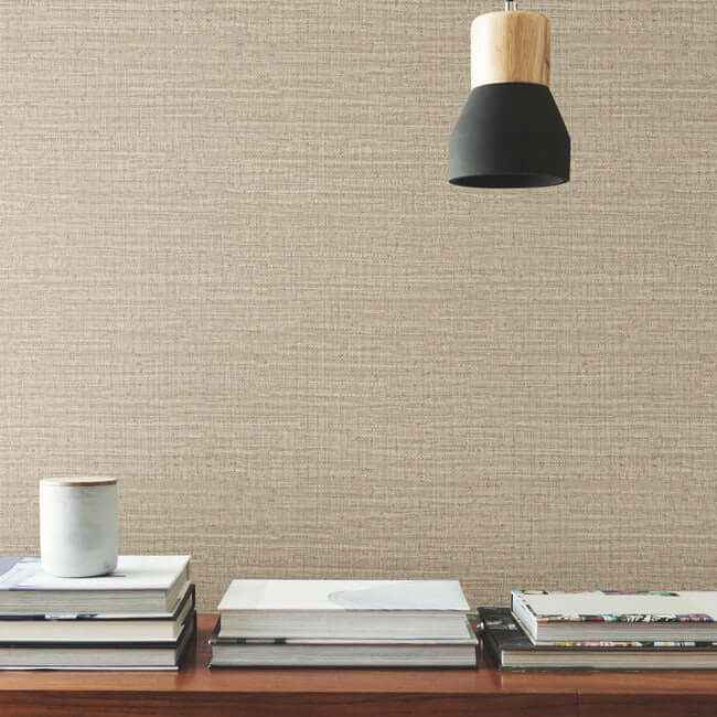 Scotland Tweed Beige Wallpaper - York Wallcoverings - SI24971 - York Wallcoverings Wallpaper