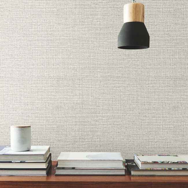 Scotland Tweed Ivory Wallpaper - York Wallcoverings - SI24970 - York Wallcoverings Wallpaper