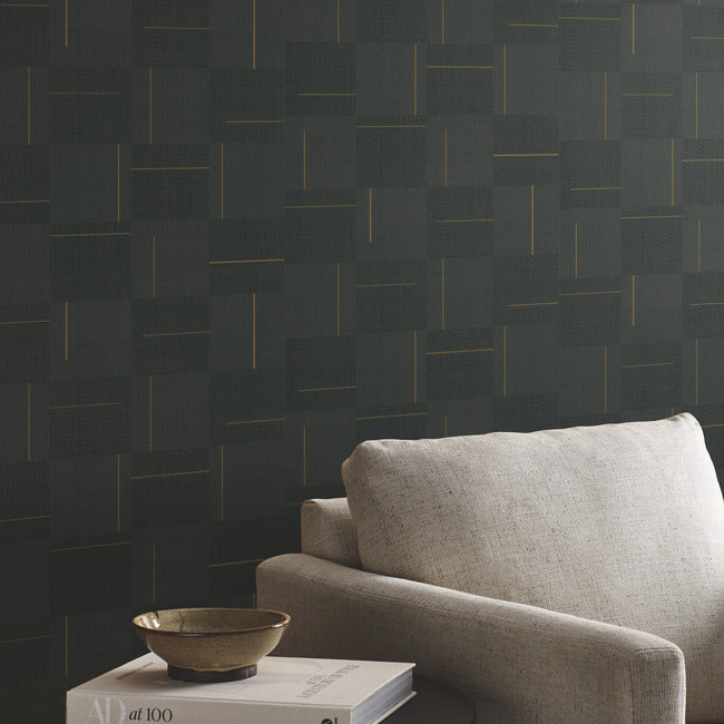 geo-block-weave-wallpaper-black-york-wallcoverings-si24905