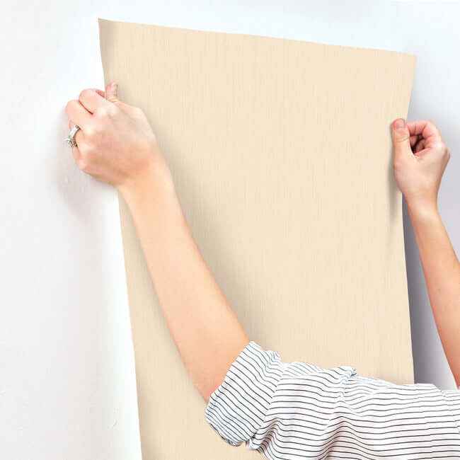 Nuvola Weave Ivory Wallpaper - York Wallcoverings - SI20782 - York Wallcoverings Wallpaper