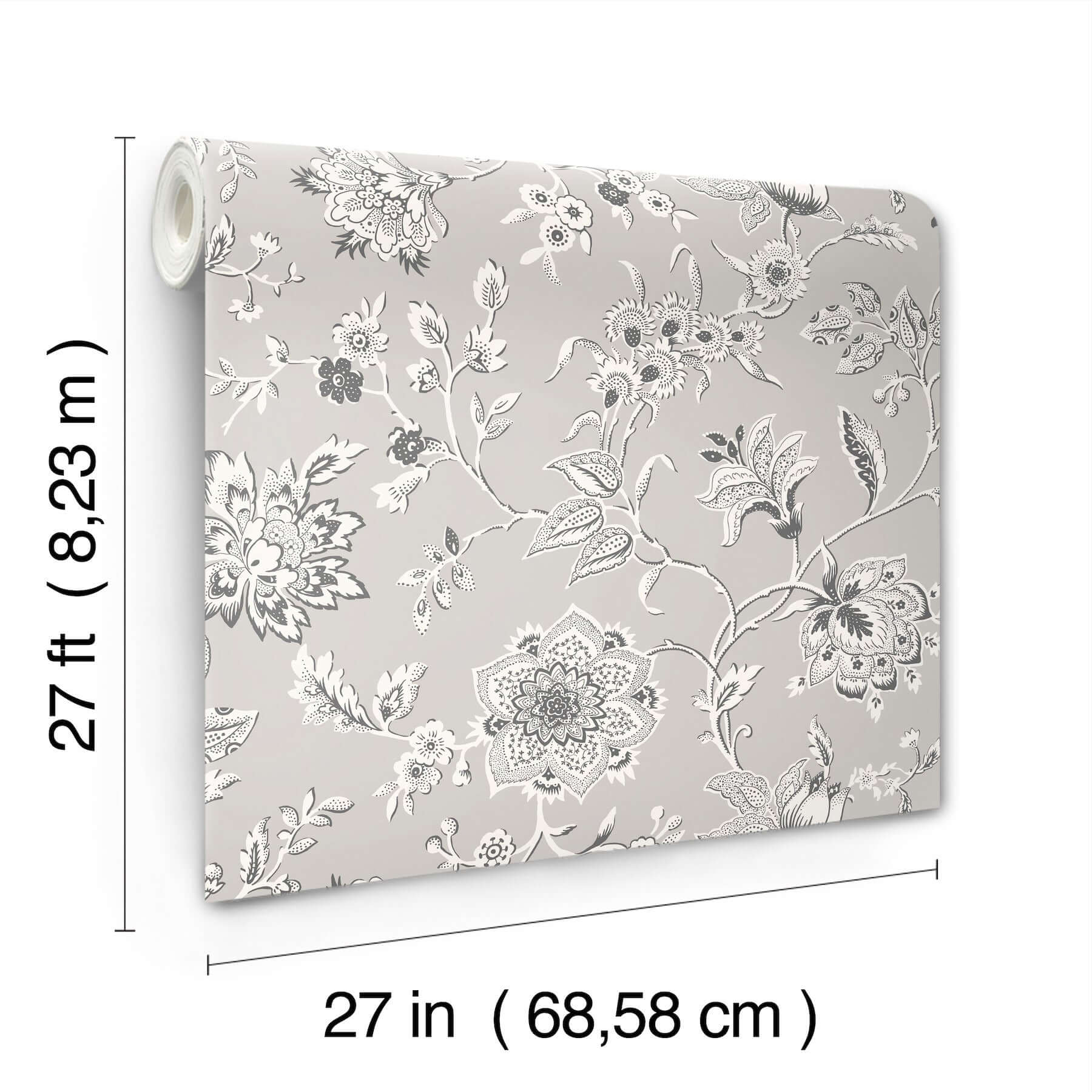 sutton-grey-wallpaper-york-wallcoverings-rt7823 - York Wallpaper Wallpaper