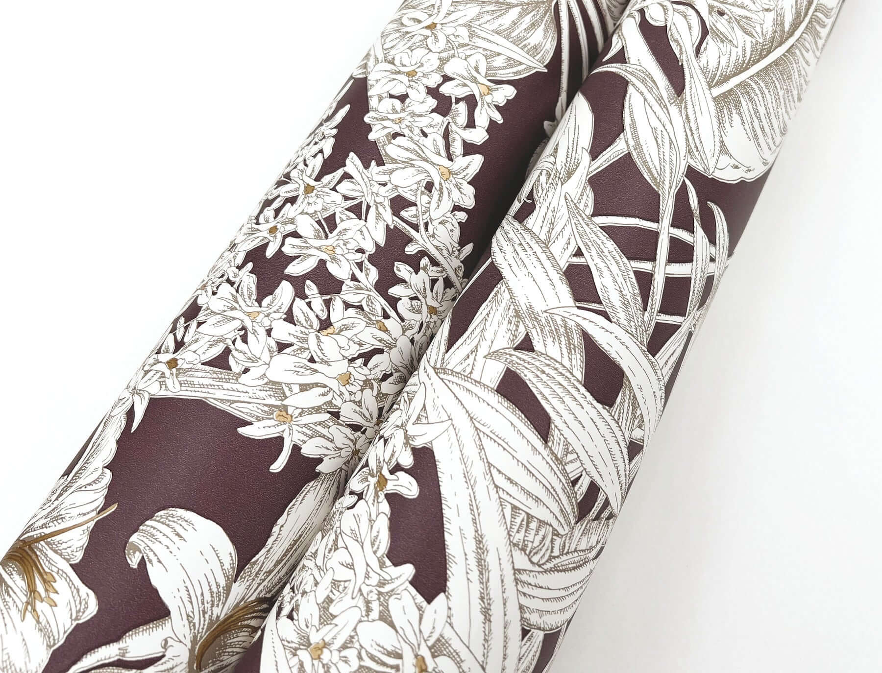 orchid-conservatory-toile-wallpaper-mulberry-york-wallcoverings-rt7881 - York Wallcoverings Wallpaper