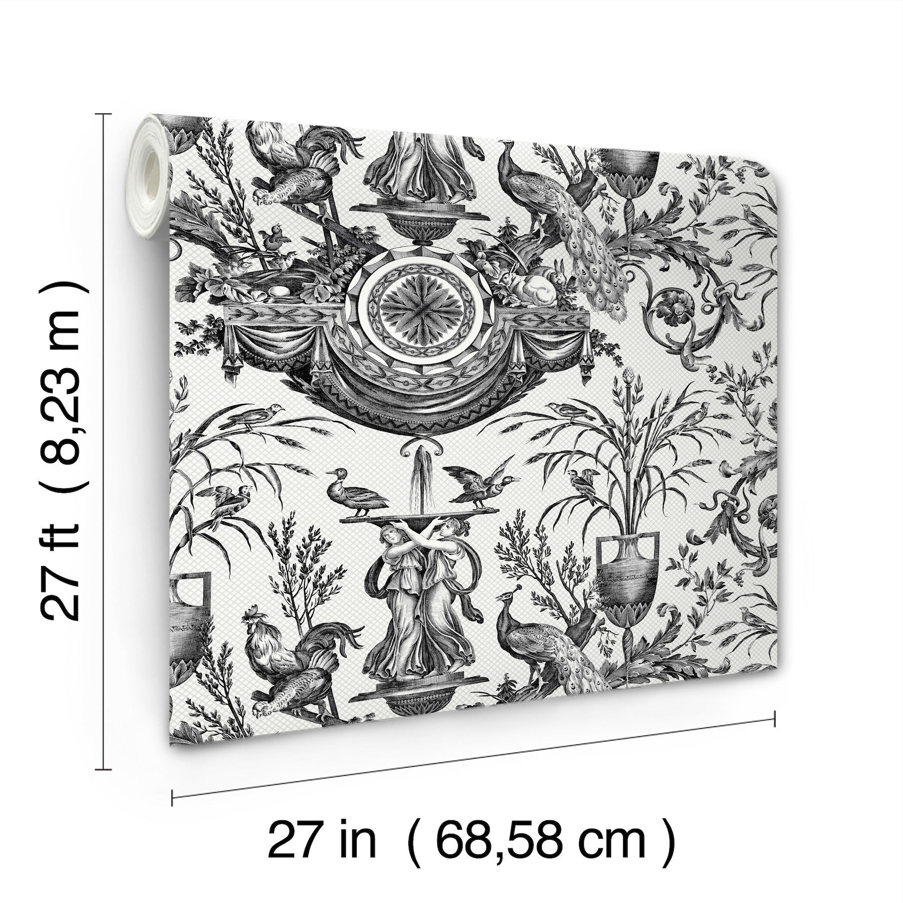 avian-fountain-toile-wallpaper-black-york-wallcoverings-rt7813