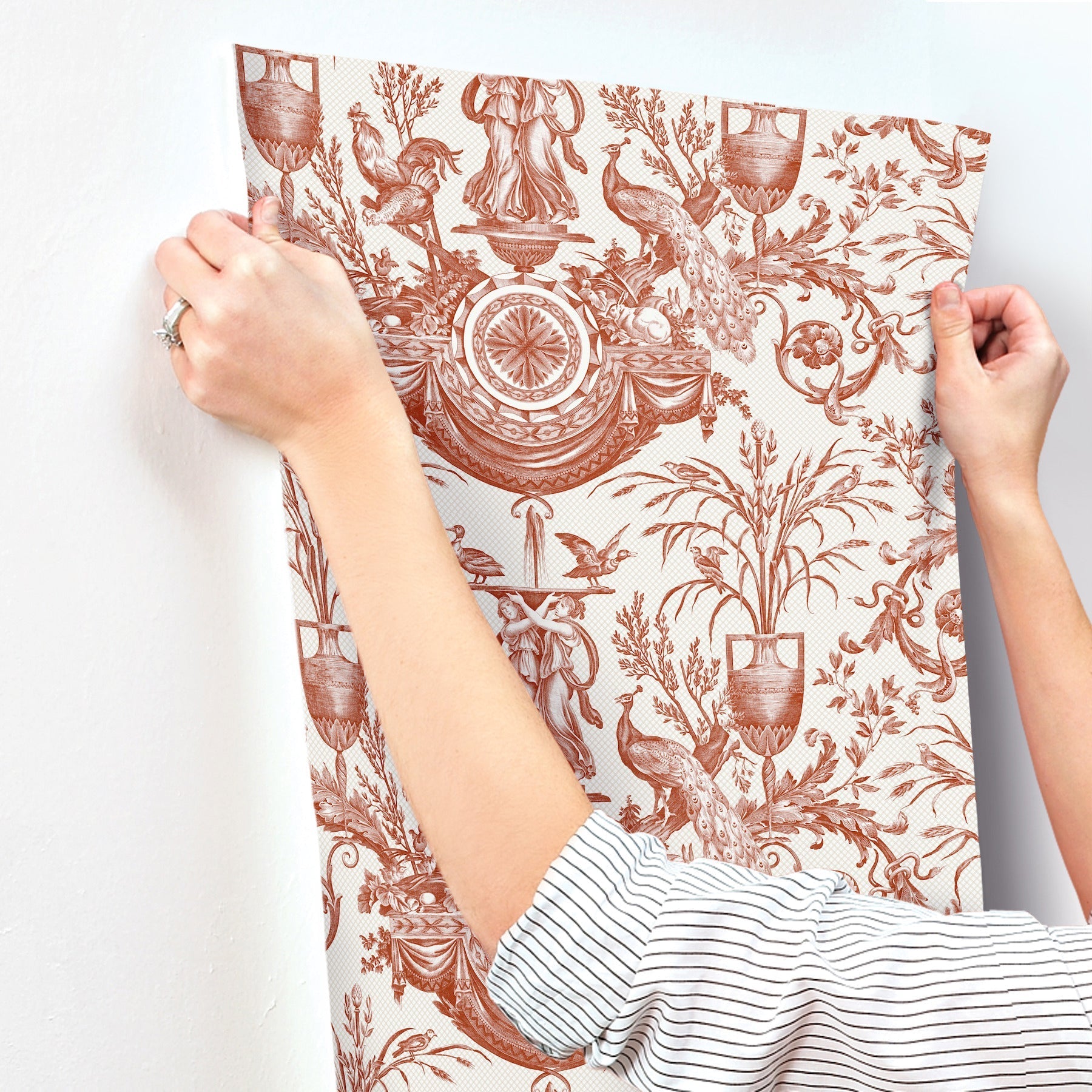avian-fountain-toile-wallpaper-brick-york-wallcoverings-rt7814