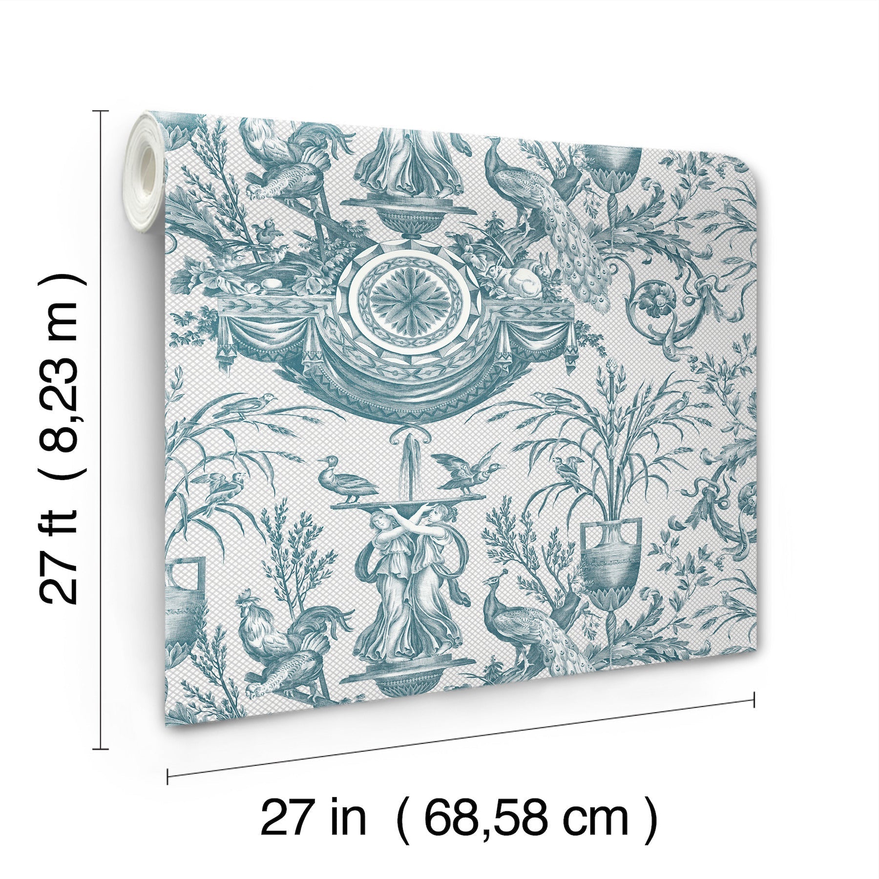 avian-fountain-toile-wallpaper-jade-york-wallcoverings-rt7811