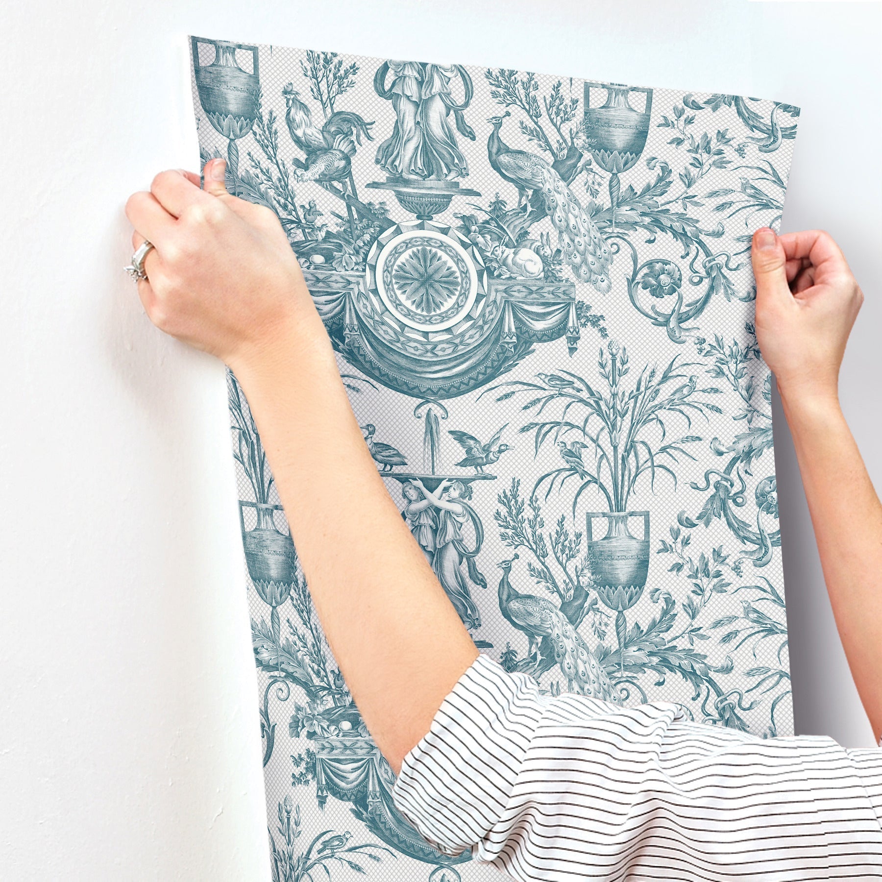 avian-fountain-toile-wallpaper-jade-york-wallcoverings-rt7811
