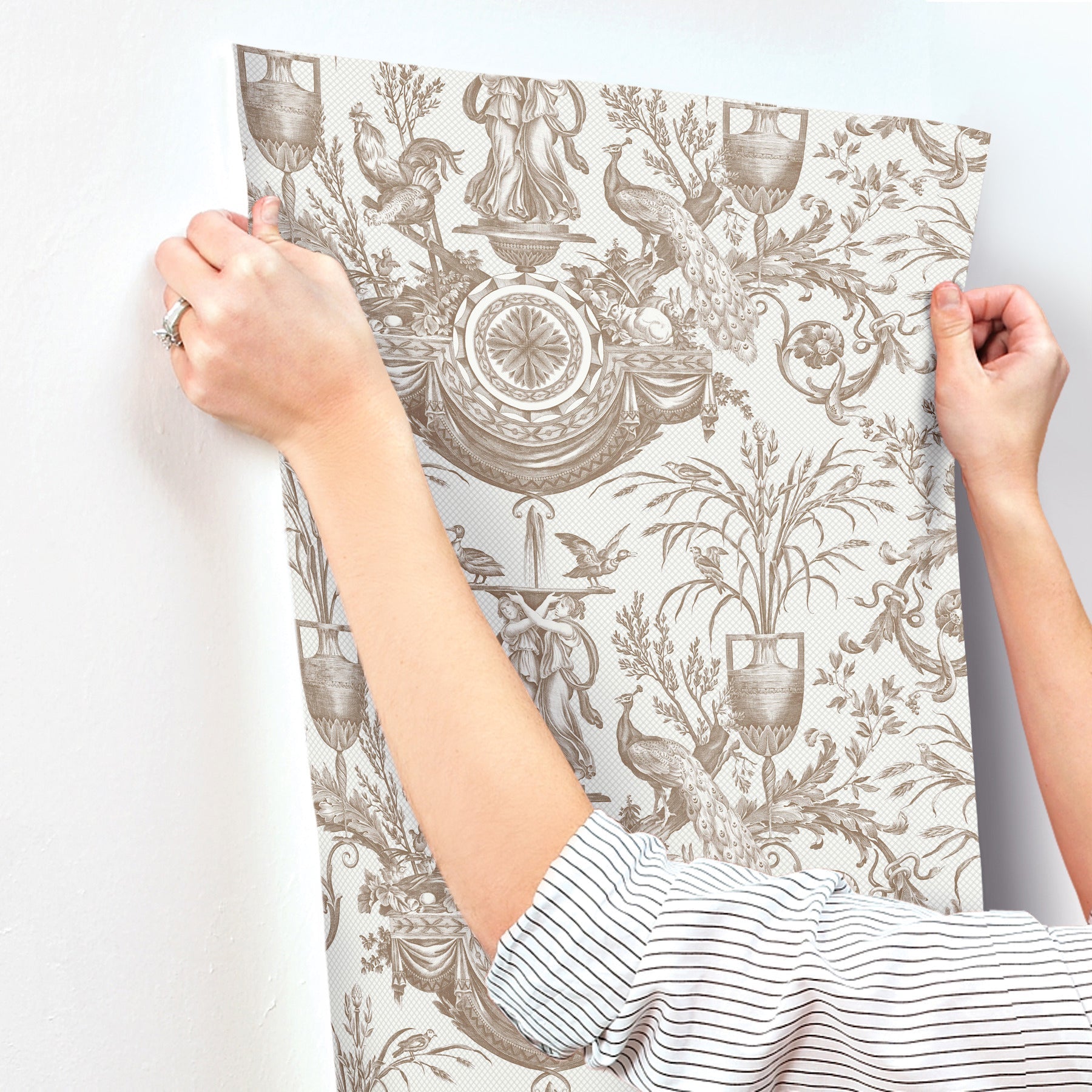 avian-fountain-toile-wallpaper-mink-york-wallcoverings-rt7812