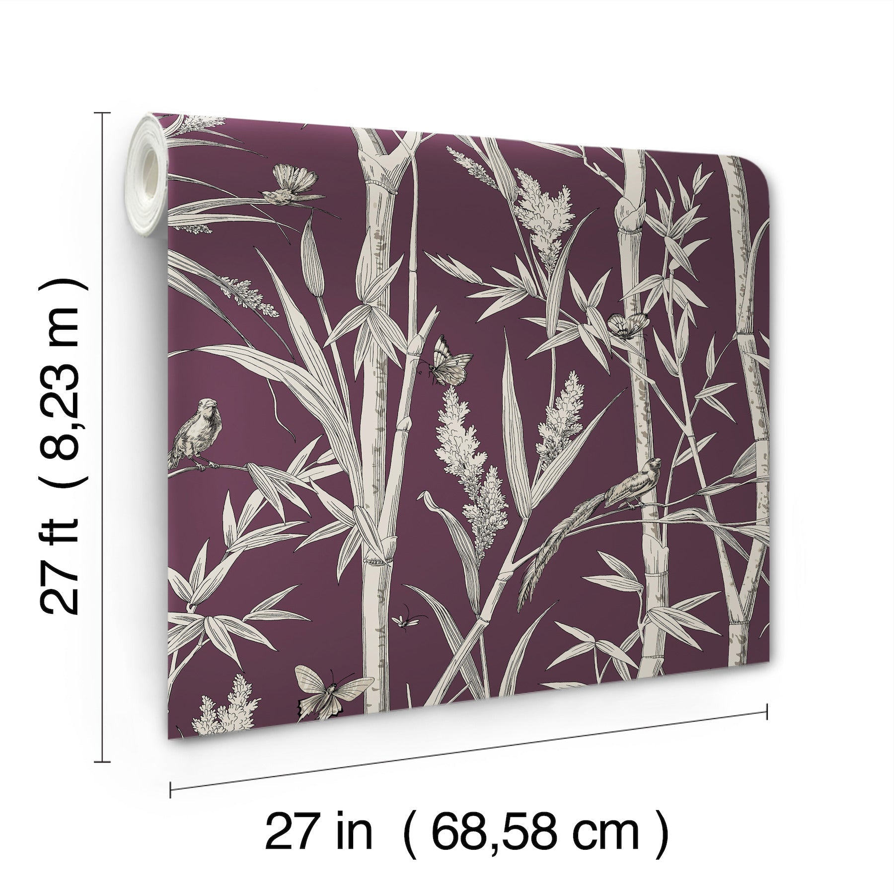 bambou-toile-wallpaper-burgundy-york-wallcoverings-rt7835