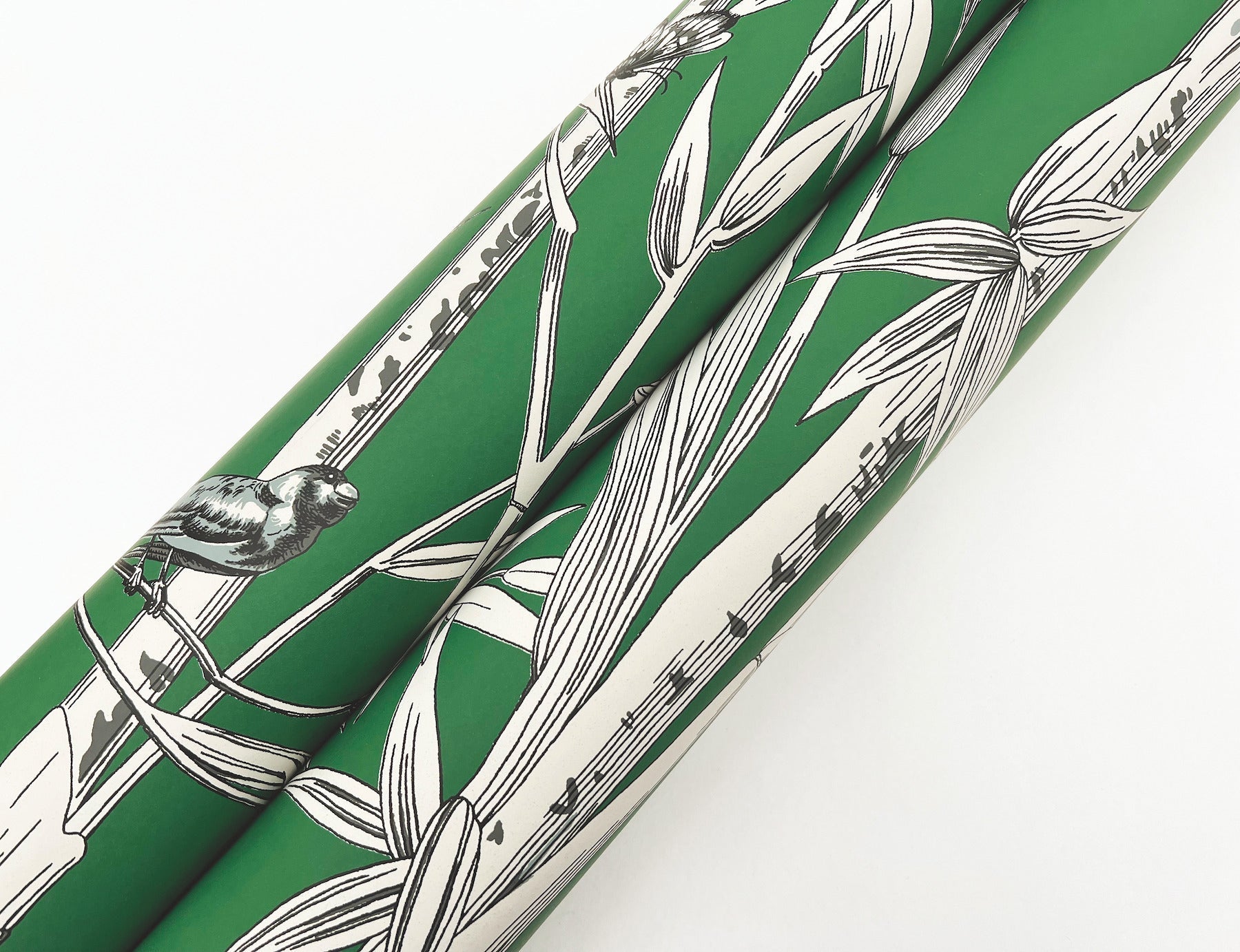 bambou-toile-wallpaper-green-york-wallcoverings-rt7831 - York Wallcoverings Wallpaper