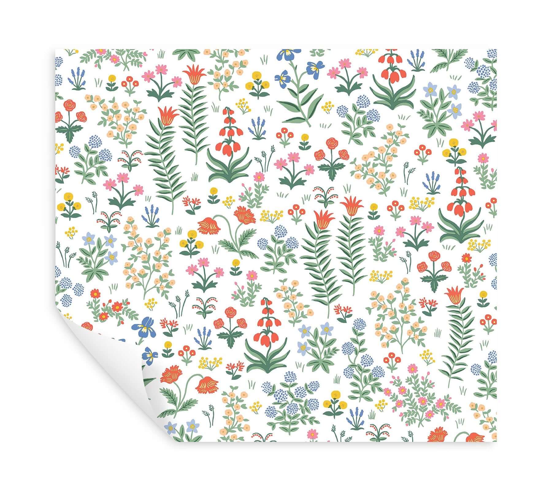 menagerie-garden-peel-stick-wallpaper-rose-multi-york-wallcoverings-psw1552rl - York Wallcoverings Wallpaper