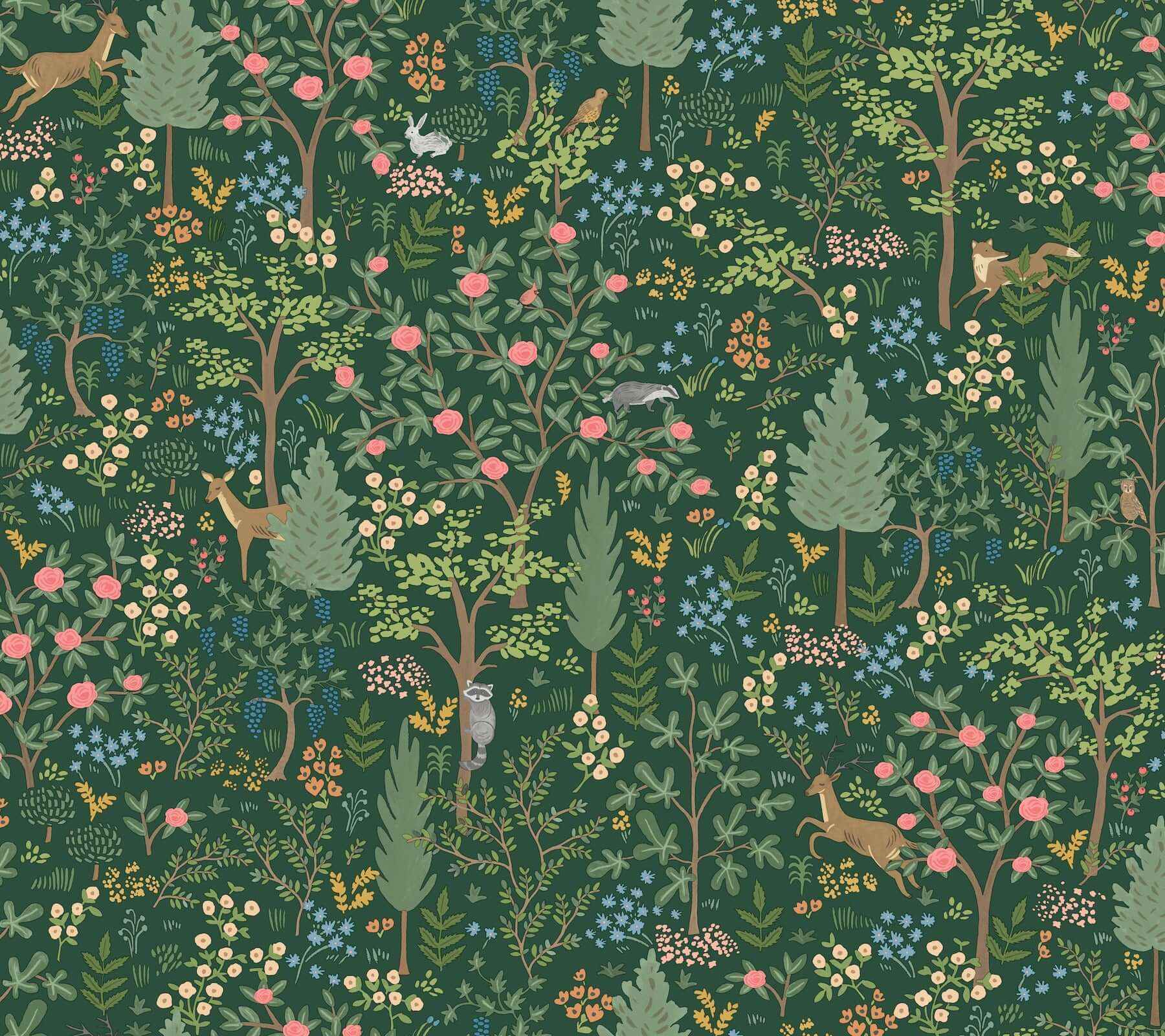 Woodland Emerald Peel & Stick Wallpaper - York Wallcoverings - PSW1548RL - York Wallcoverings Wallpaper
