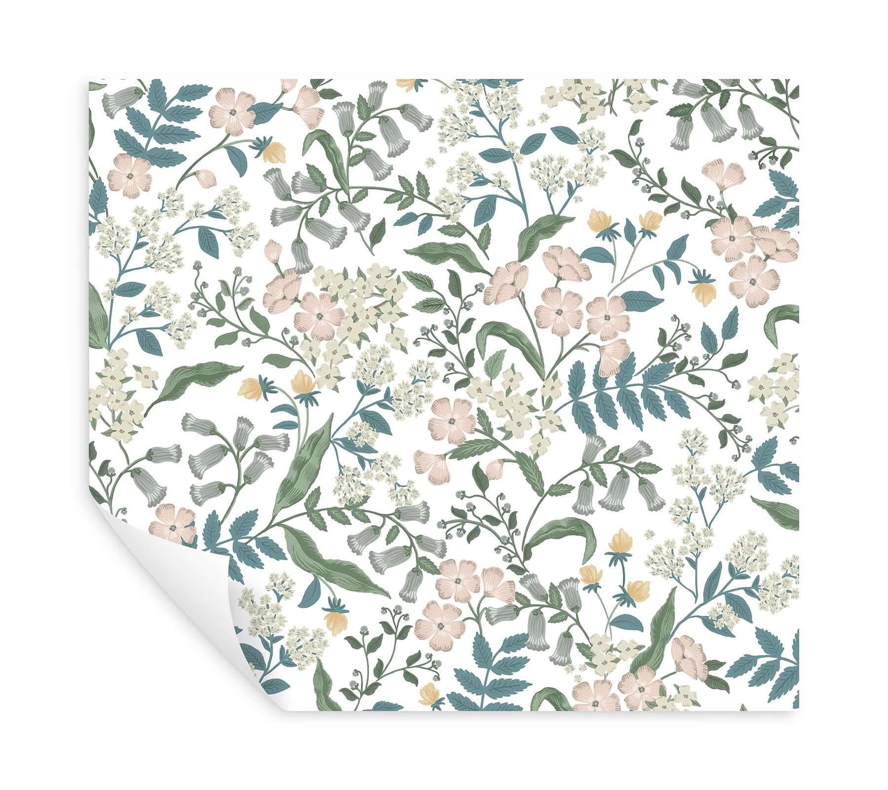sweetbrier-peel-stick-wallpaper-blush-york-wallcoverings-psw1543rl - York Wallcoverings Wallpaper
