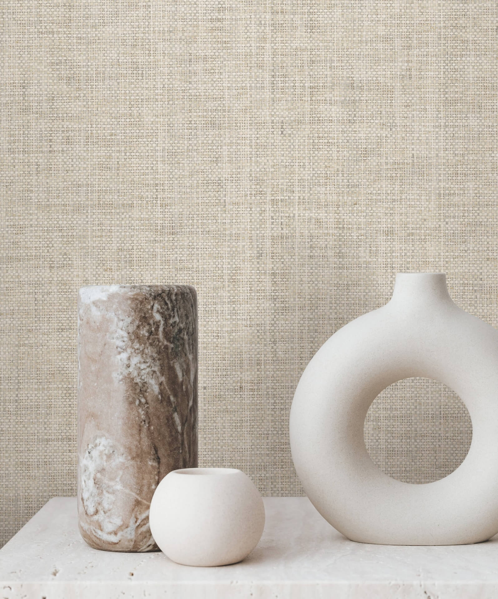 kami-paperweave-fog-wallpaper-york-wallcoverings-gv0184lm - York Wallpaper Wallpaper