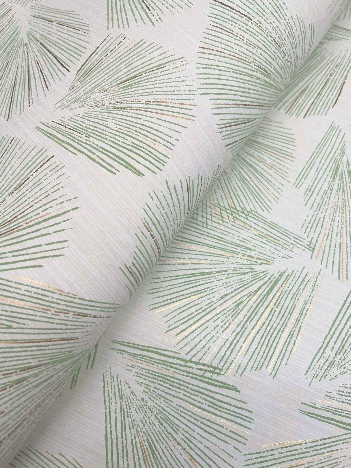 Elora Leaf Green Wallpaper - York Wallcoverings - LM5352 - York Wallcoverings Wallpaper