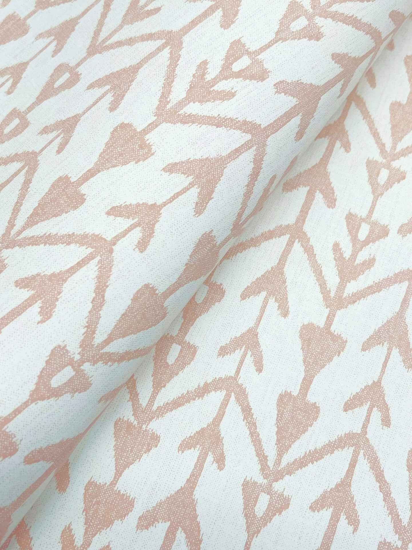 Martigue Stripe Blush Wallpaper - York Wallcoverings - LM5386 - York Wallcoverings Wallpaper