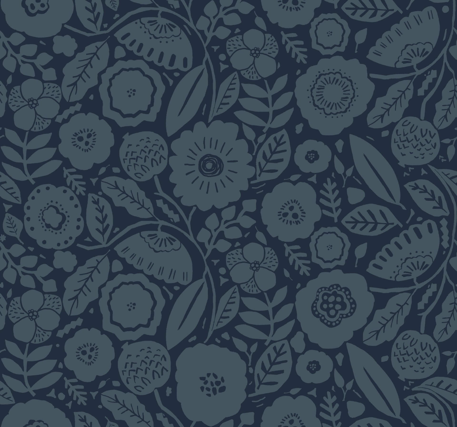 camille-blossom-indigo-wallpaper-york-wallcoverings-lm5396 - York Wallpaper Wallpaper