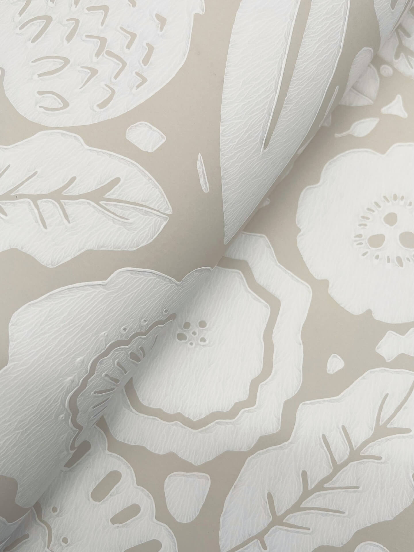camille-blossom-linen-wallpaper-york-wallcoverings-lm5394 - York Wallpaper Wallpaper