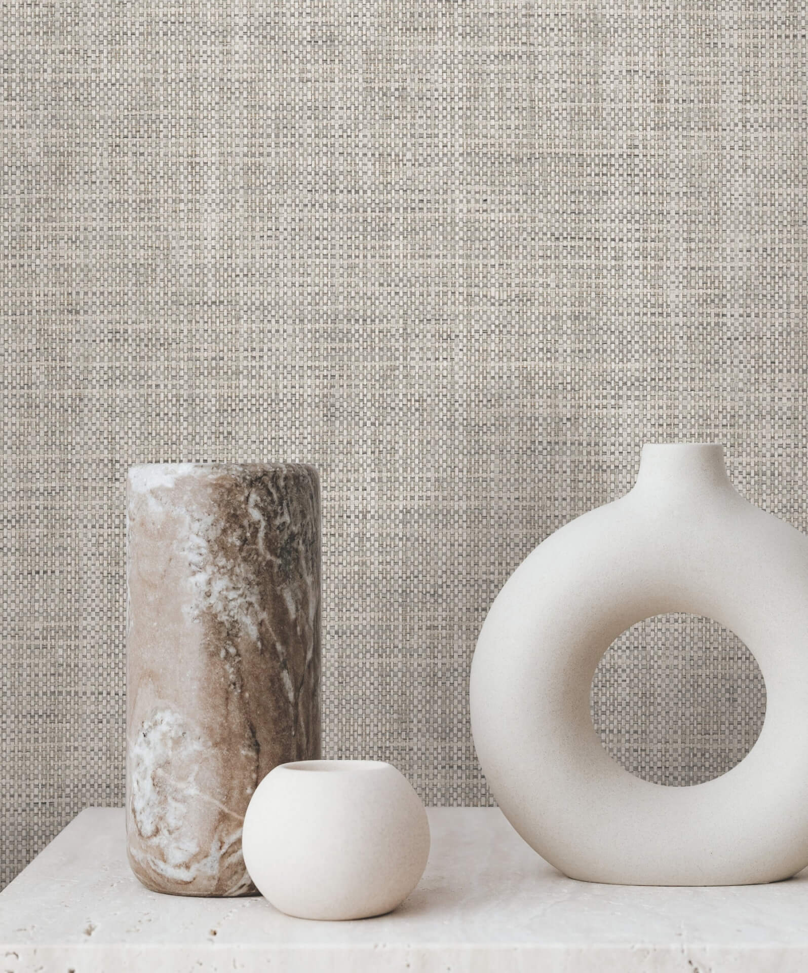 edo-paperweave-charcoal-wallpaper-york-wallcoverings-gv0183 - York Wallpaper Wallpaper