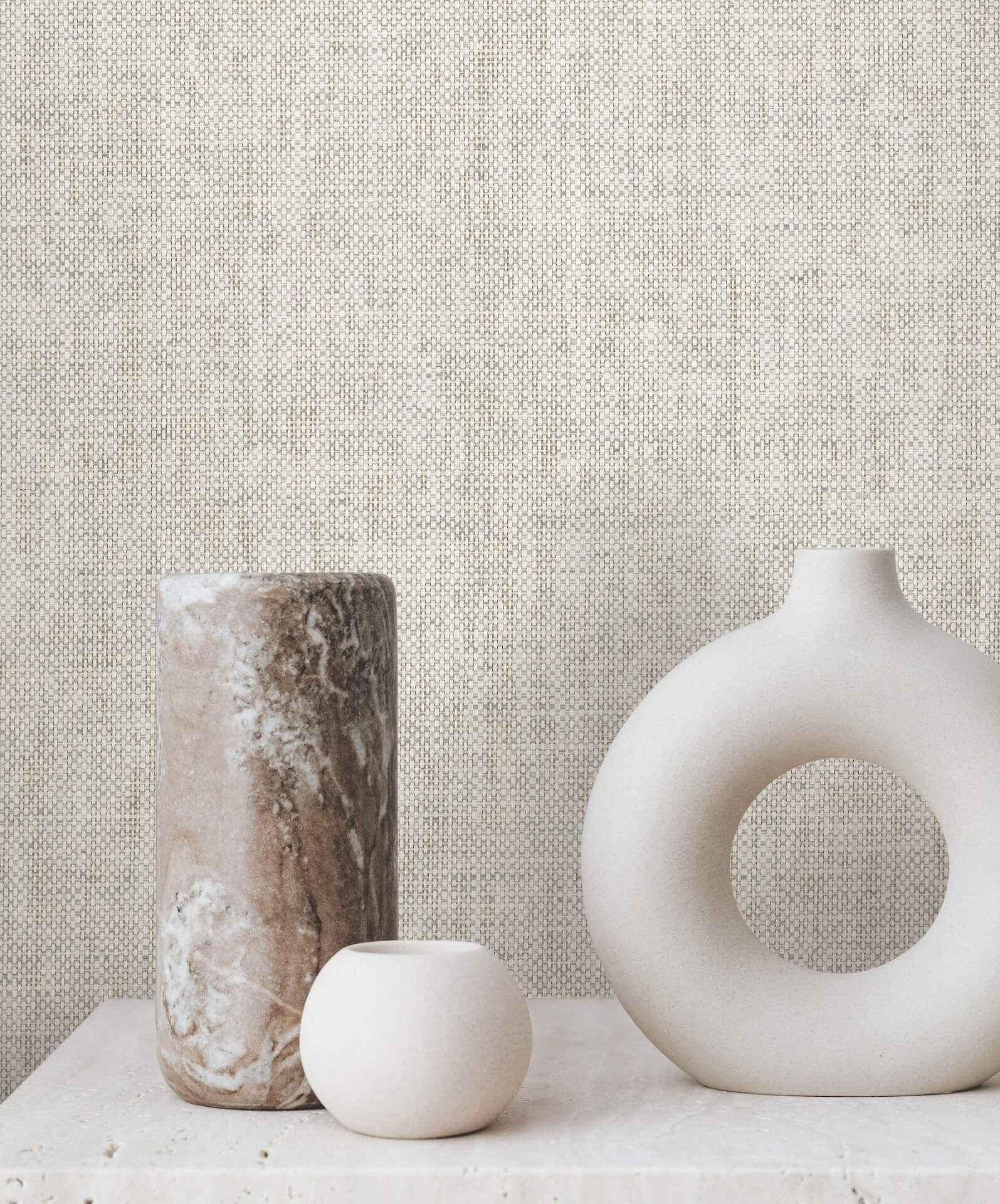 Edo Paperweave Smoke Wallpaper - York Wallcoverings - GV0182 - York Wallcoverings Wallpaper