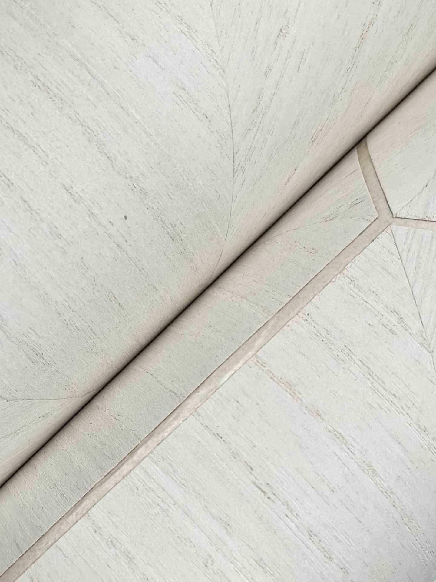 Hexagram Wood Veneer Ivory Wallpaper - York Wallcoverings - HO2101GV - York Wallcoverings Wallpaper