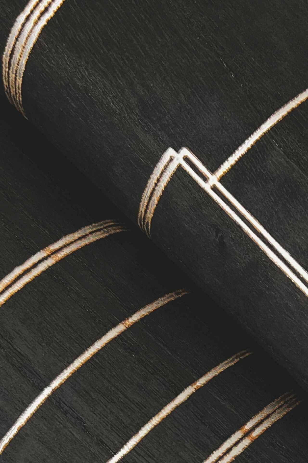 Inlay Line Black Wallpaper - York Wallcoverings - GV0256 - York Wallcoverings Wallpaper