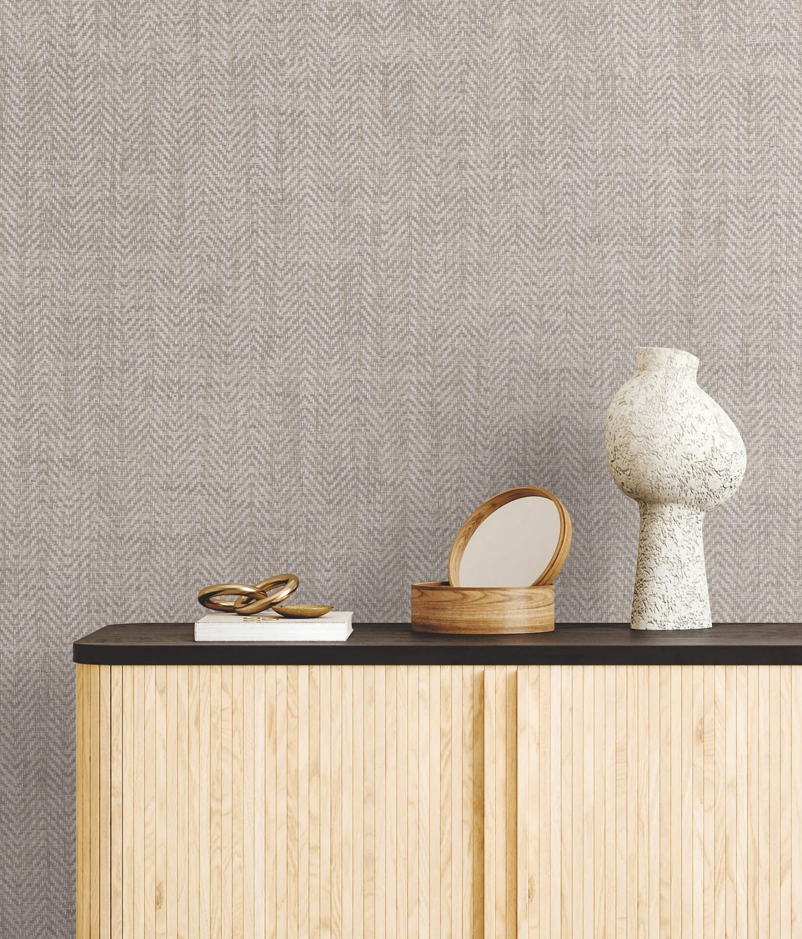 tailored-weave-grey-wallpaper-york-wallcoverings-gv0191 - York Wallpaper Wallpaper