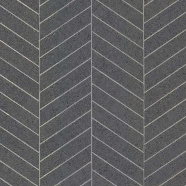 atelier-herringbone-wallpaper-steel-blue-york-wallcoverings-ho2107 - York Wallcoverings Wallpaper
