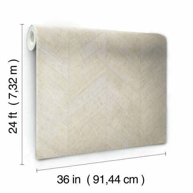 atelier-herringbone-wallpaper-white-york-wallcoverings-ho2108 - York Wallcoverings Wallpaper