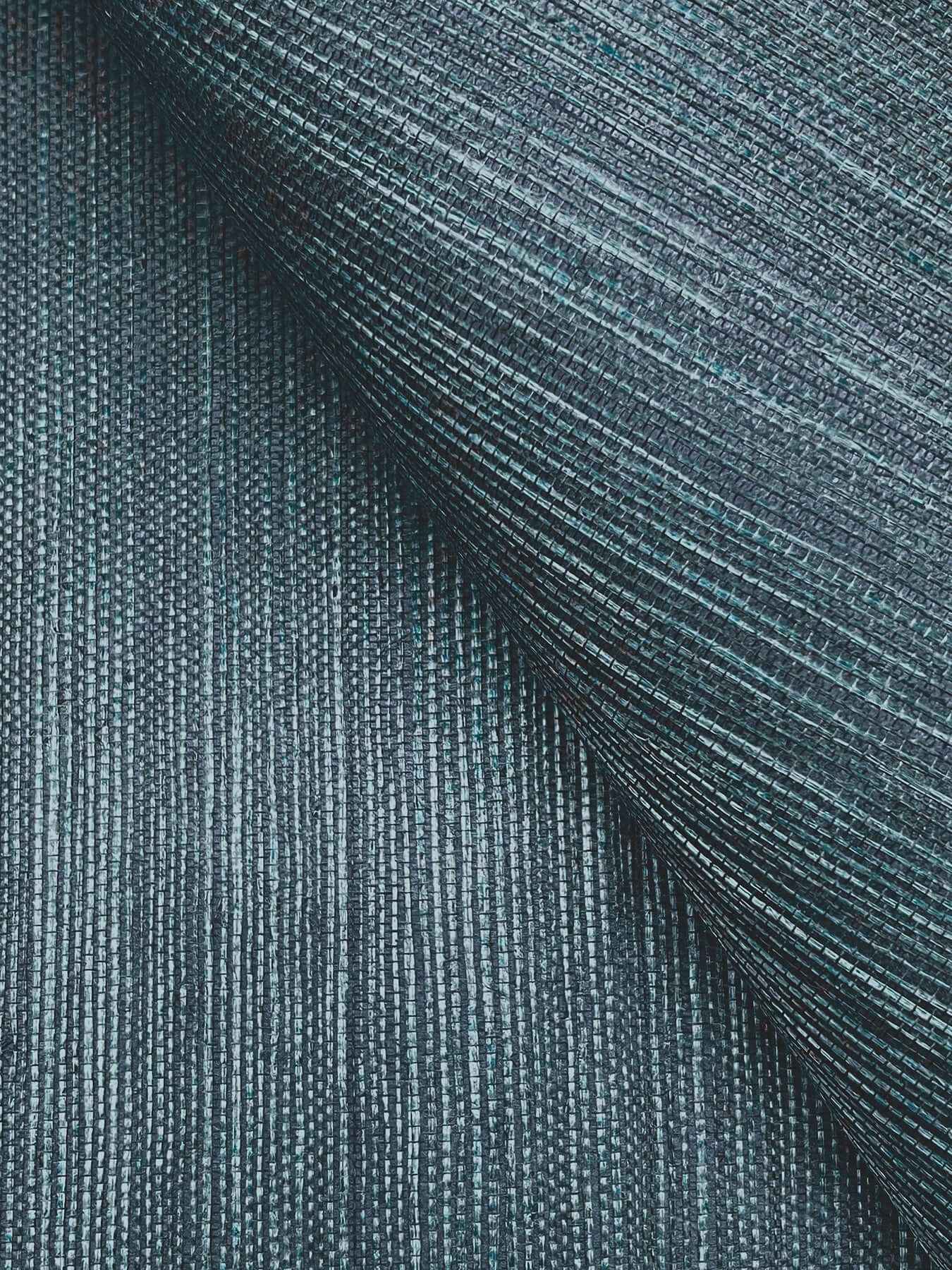 Maguey Sisal Dark Teal Wallpaper - York Wallcoverings - CL1029NW - York Wallcoverings Wallpaper