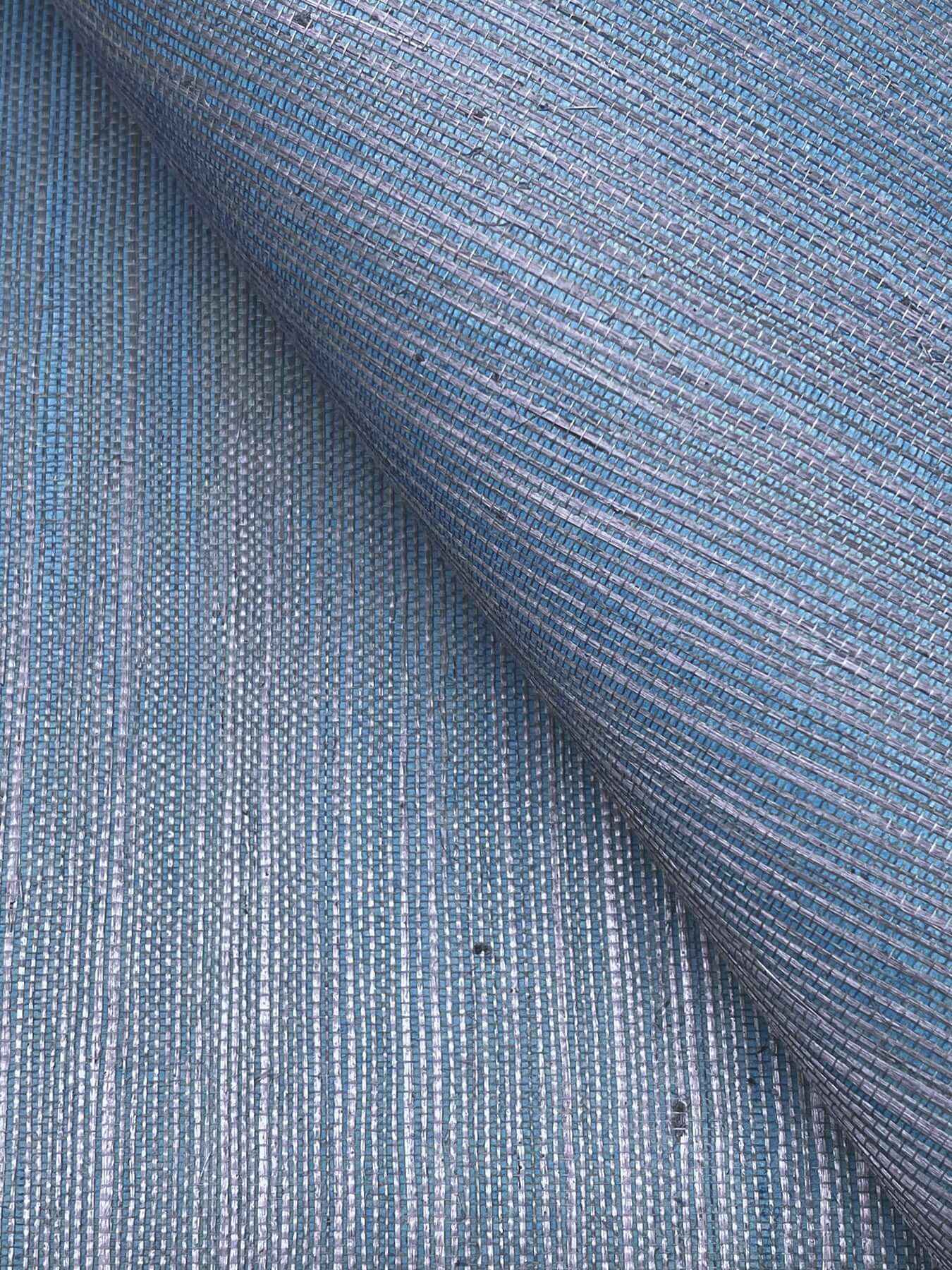 Maguey Sisal Bluebell Wallpaper - York Wallcoverings - GV0161NW - York Wallcoverings Wallpaper