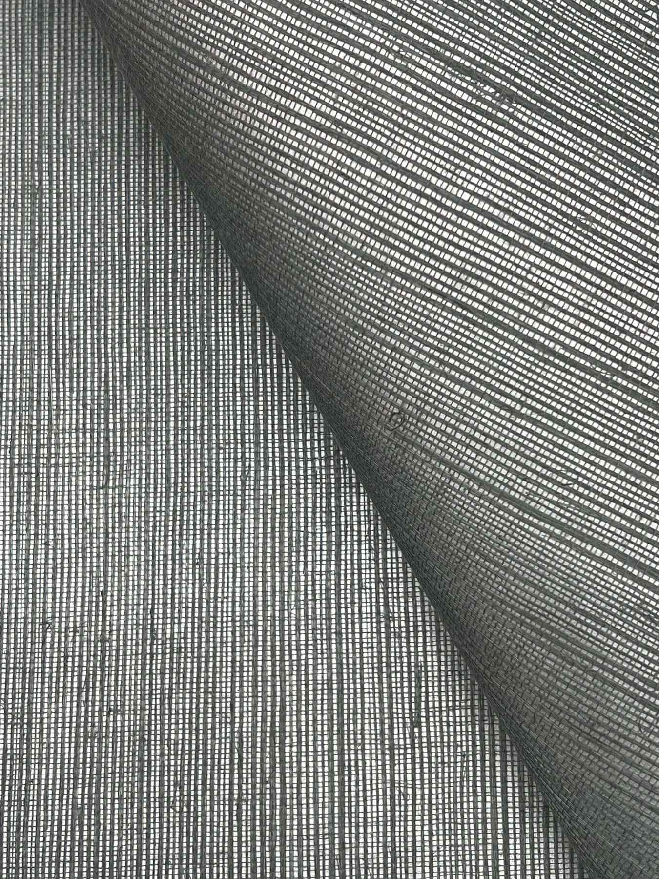 Maguey Sisal Graphite Wallpaper - York Wallcoverings - GV0170NW - York Wallcoverings Wallpaper