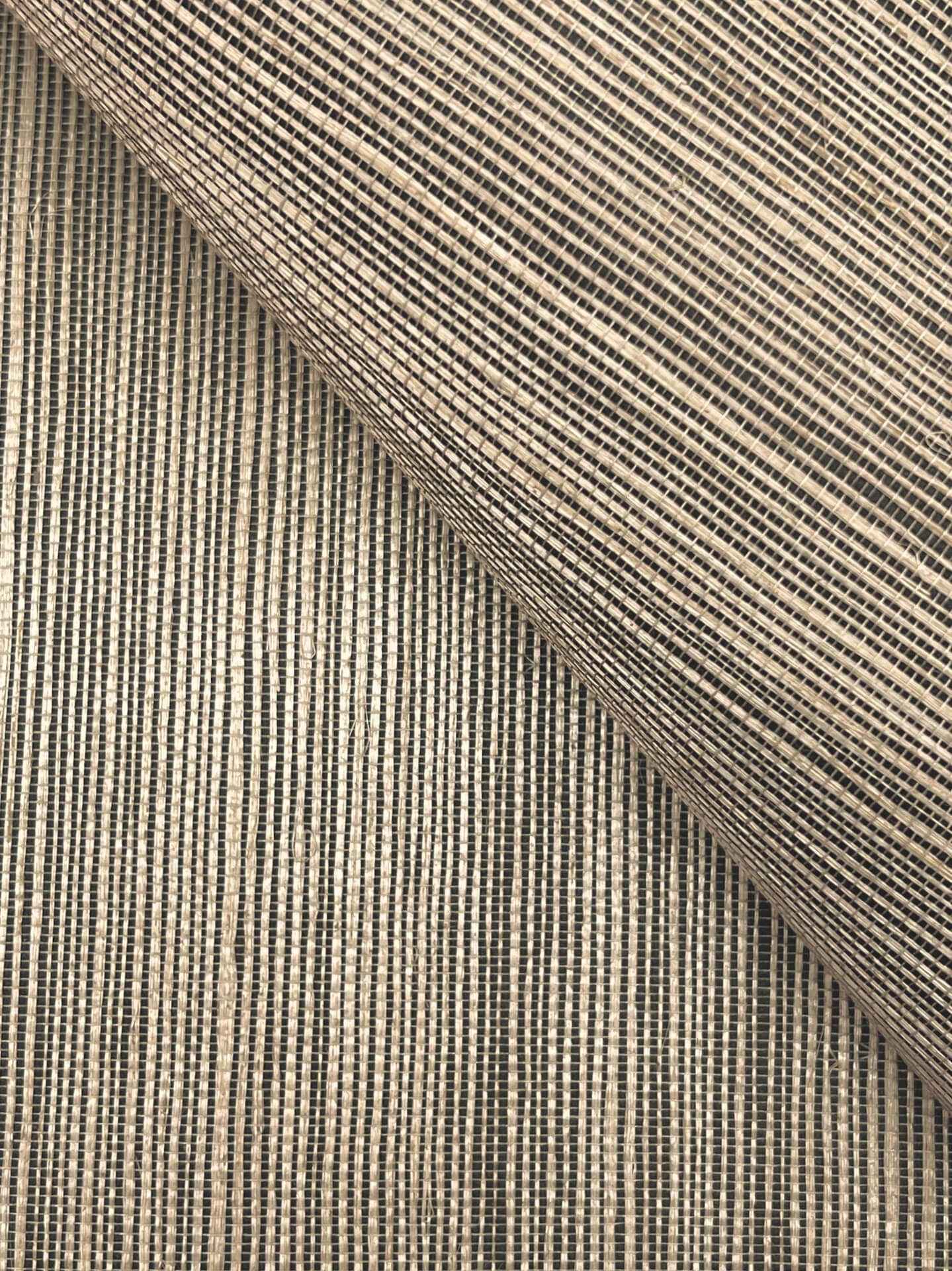 Maguey Sisal Black Wallpaper - York Wallcoverings - GV0177NW - York Wallcoverings Wallpaper