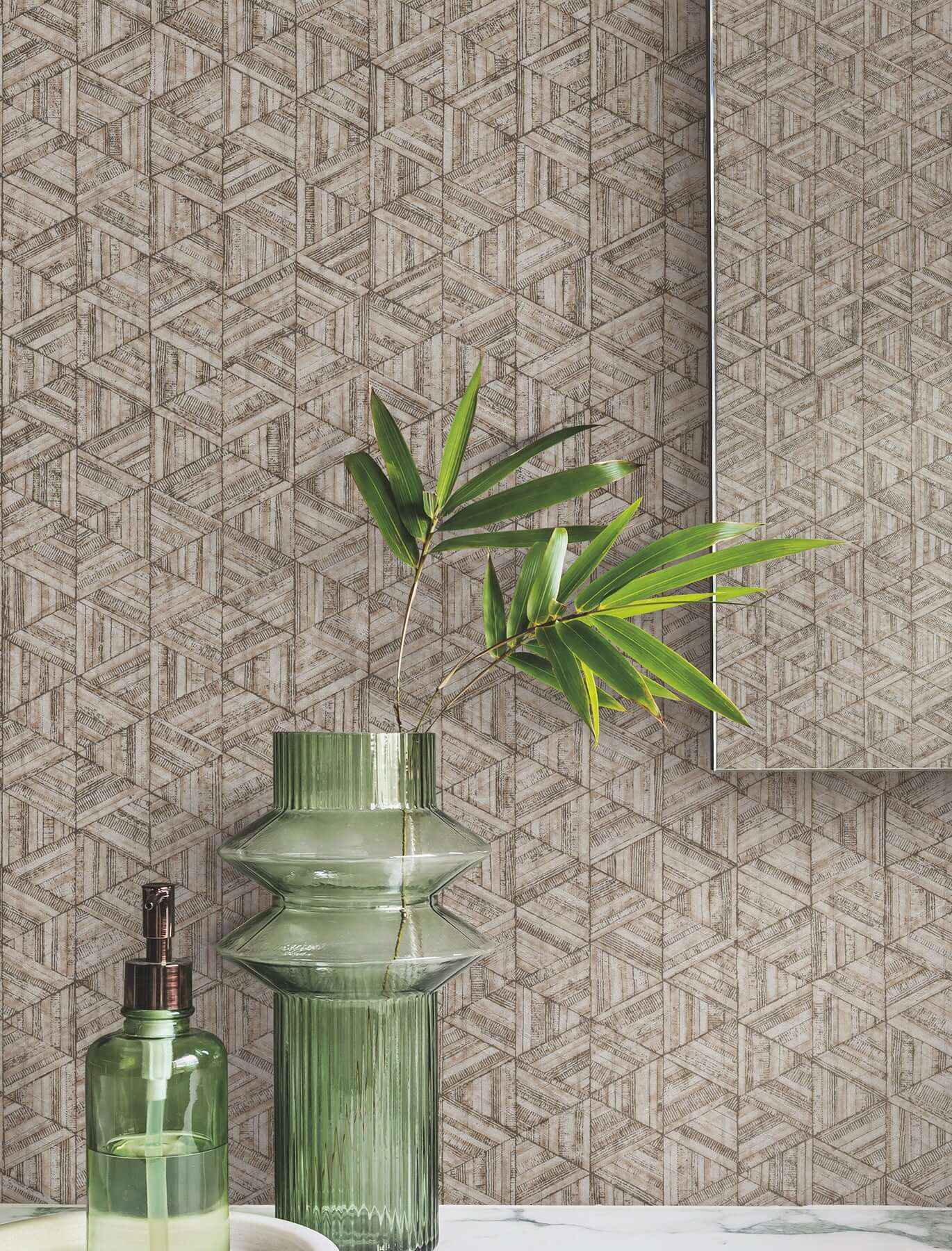 Rune Tortoiseshell Wallpaper - York Wallcoverings - UD2582N - York Wallcoverings Wallpaper