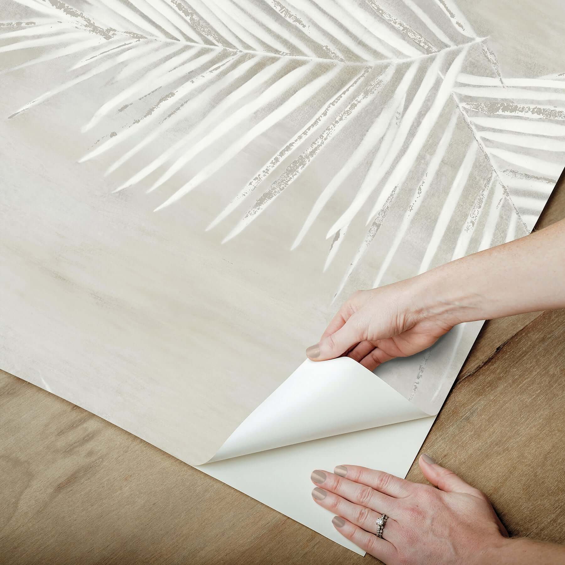 endless-summer-grey-peel-stick-wallpaper-york-wallcoverings-psw1556rl - York Wallcoverings Wallpaper