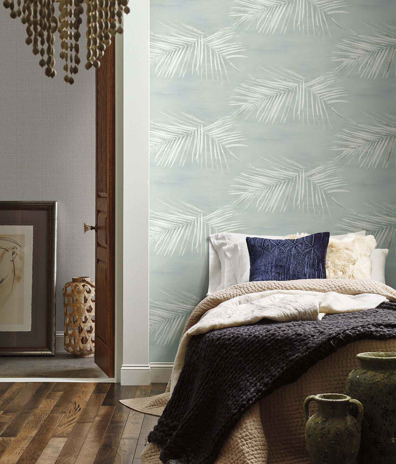 Endless Summer Jade Peel & Stick Wallpaper - York Wallcoverings - PSW1557RL - York Wallcoverings Wallpaper