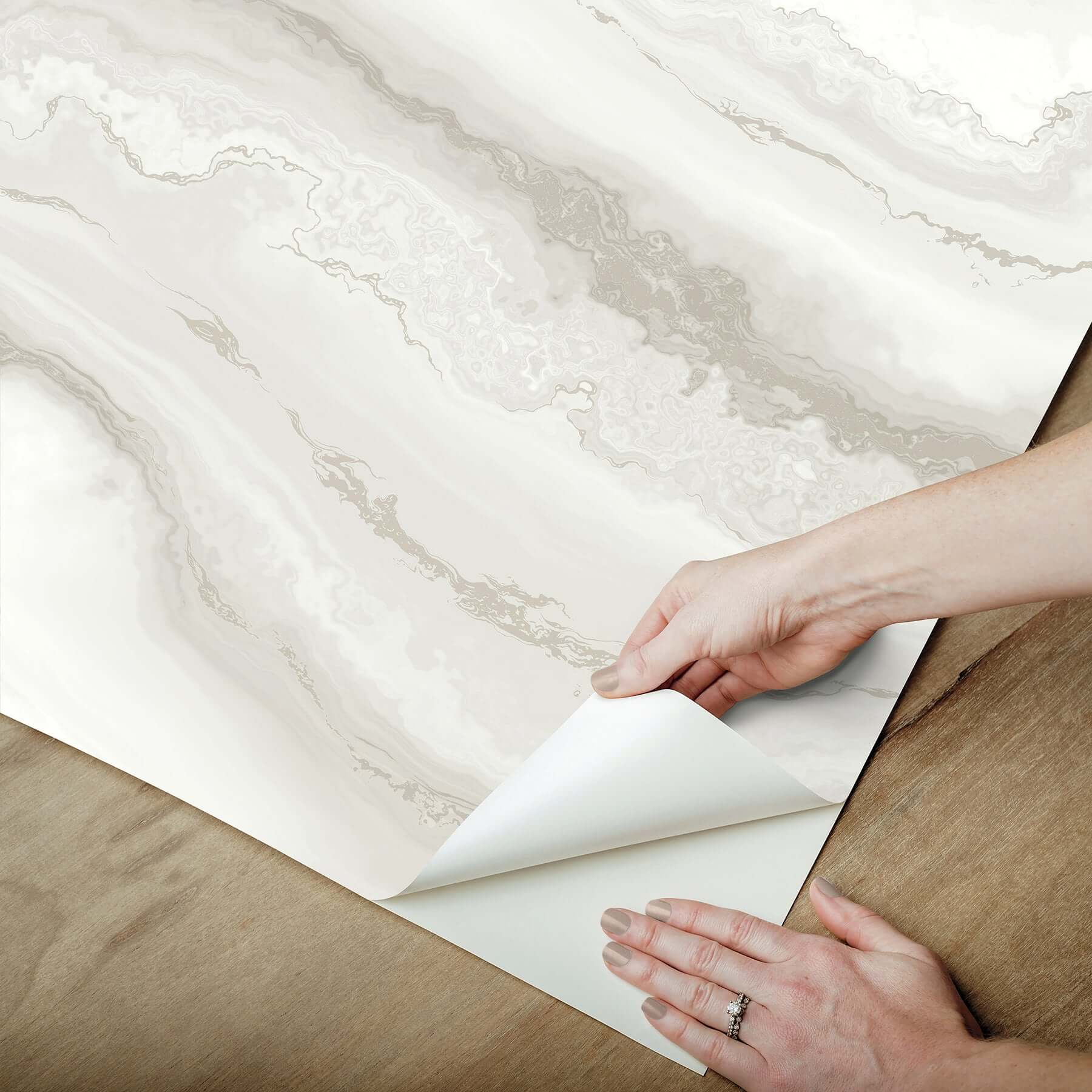 shifting-sands-salt-grey-peel-stick-wallpaper-york-wallcoverings-psw1558rl - York Wallcoverings Wallpaper
