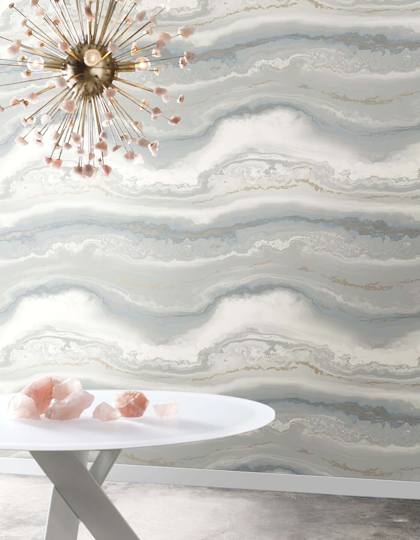 shifting-sands-slate-blue-peel-stick-wallpaper-york-wallcoverings-psw1559rl - York Wallcoverings Wallpaper
