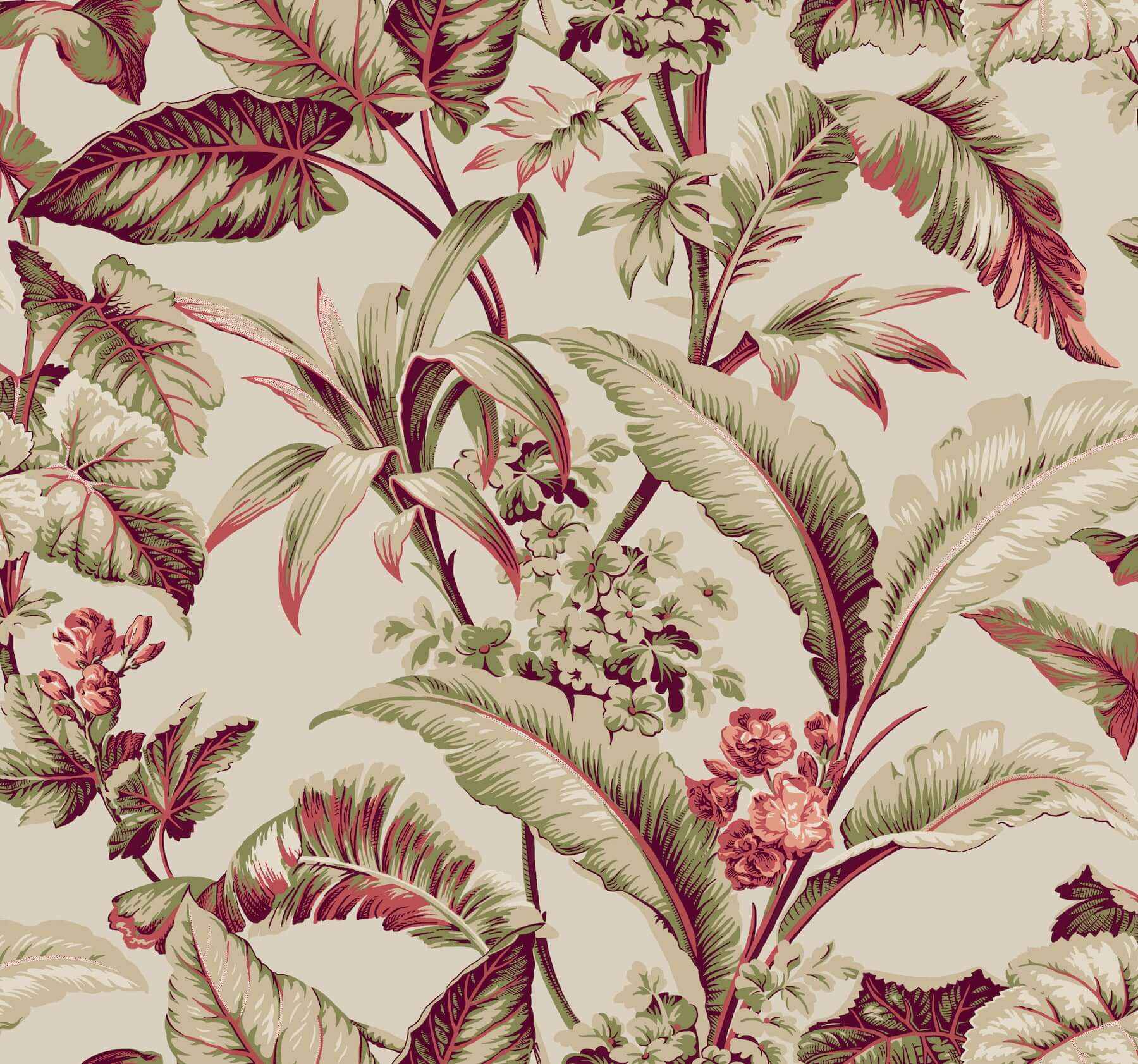 Mystic Isle Taupe Wallpaper - York Wallcoverings - GT4501 - York Wallcoverings Wallpaper