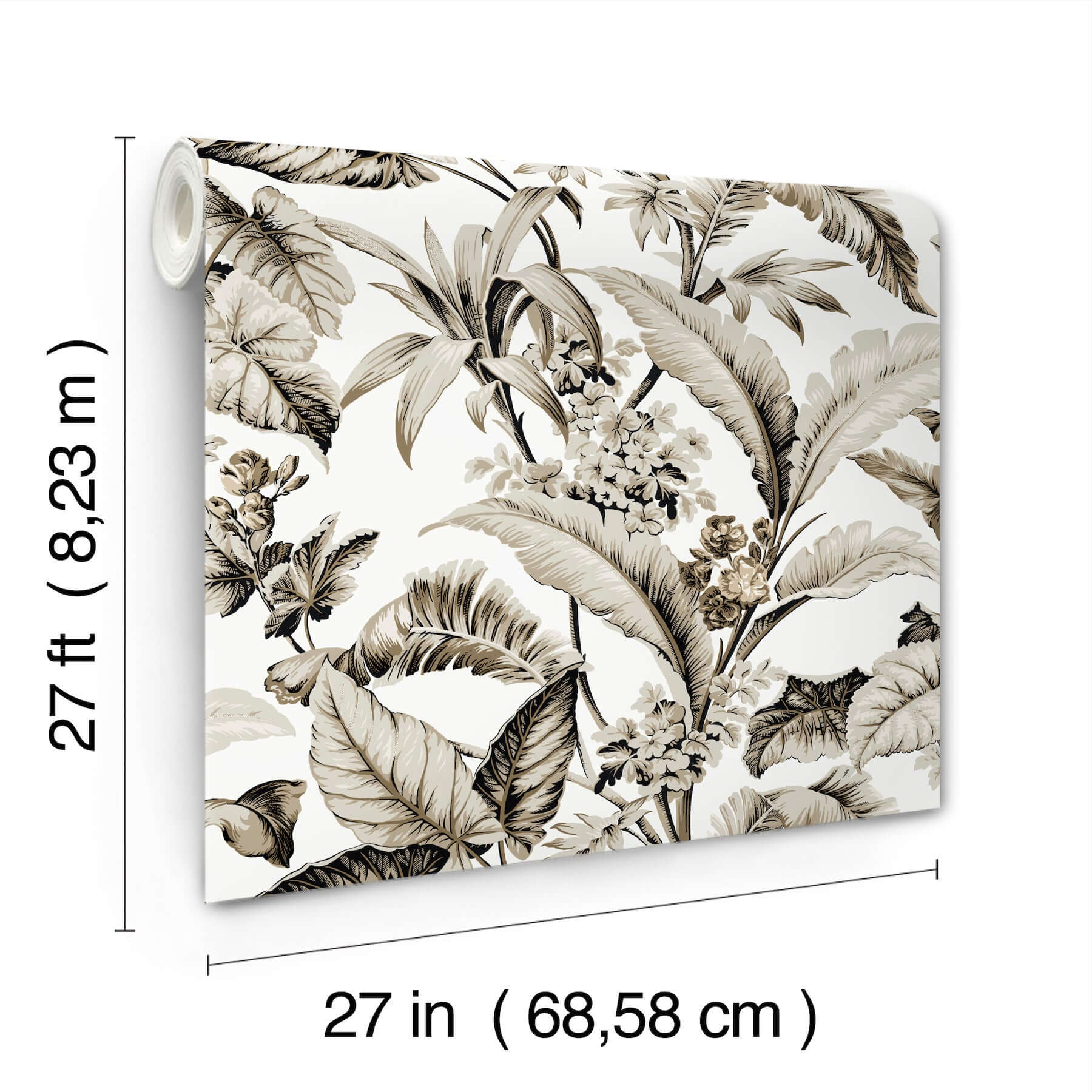 mystic-isle-neutral-wallpaper-york-wallcoverings-gt4503 - York Wallpaper Wallpaper