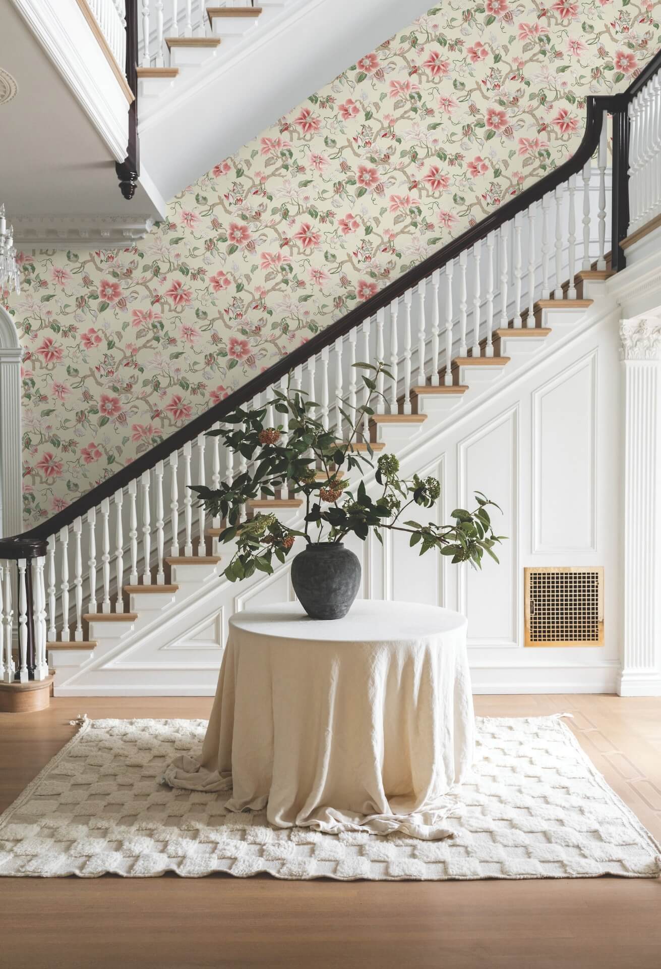 marguerite-vine-cream-wallpaper-york-wallcoverings-gt4513 - York Wallcoverings Papel pintado